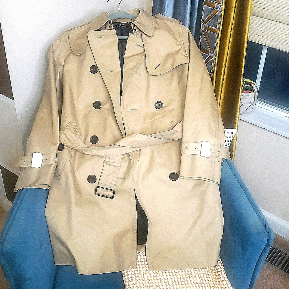 Nwt Authenic  Coach Trench Coat